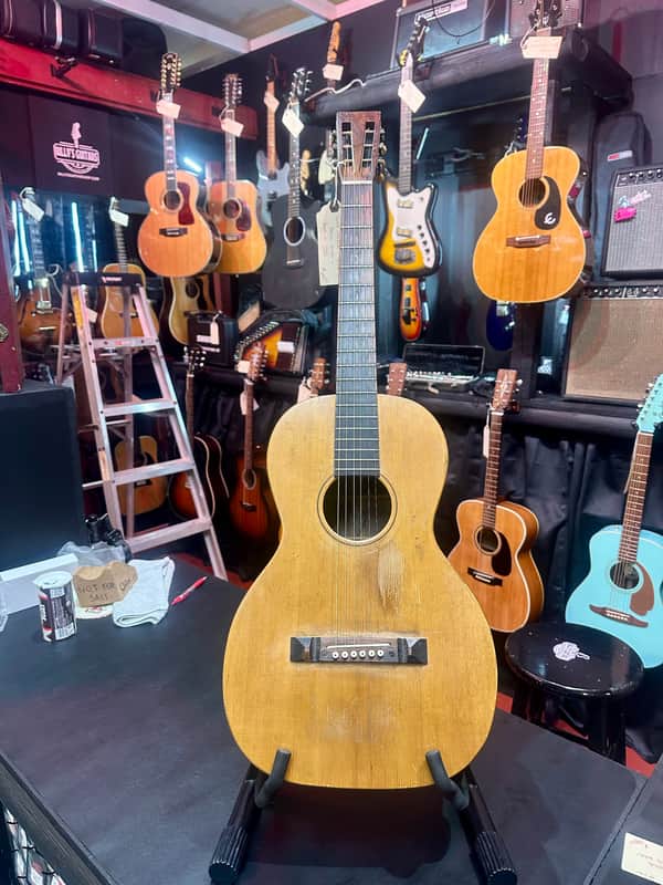 1895-1905 John Church Imperial Parlor Guitar, Adi Top, Brazilian Back & Sides image 1