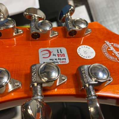 Epiphone Emperor Swingster 2019 - Sunrise Orange image 11