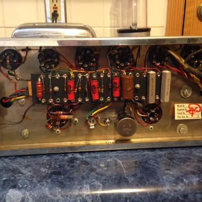Ampeg Jupiter II - 720SN - 1960 Navy Random Flair Tolex image 20