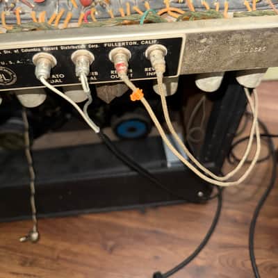 Fender Super Reverb 2-Channel 40-Watt 4x10" Guitar Combo 1963 - 1967 - Black Panel image 4
