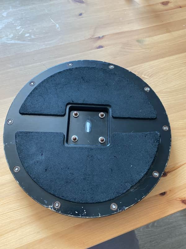 Xymox Percussion 14” Reserve Snare Pad 2016 Carbon Fiber Blue | Reverb