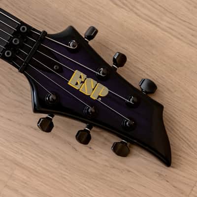 2000 ESP Forest-GT Electric Guitar See Thru Purple Japan w/ Seymour Duncan SHR-1 & TB-4 image 4