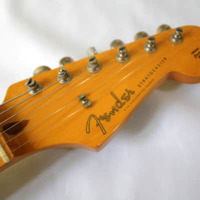 Fender Japan Stratocaster ST57-DMC Vintage Guitar Dimazio Pickups 1994-95 Sunburst +Tremolo arm&bag image 3