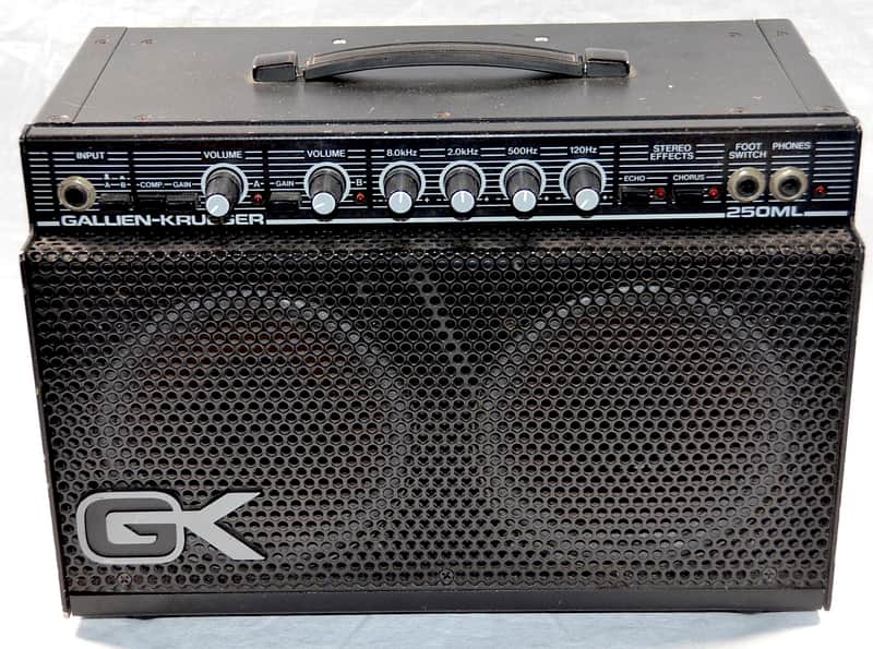 Gallien-Krueger 250ML Series II 100-Watt Stereo Lunchbox Guitar Combo image 2