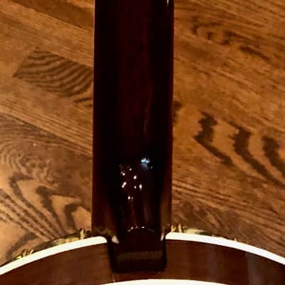 Tim Davis Banjos Mack Crowe Gold Engraved Bluegrass Banjo 2020 Mahogany image 7