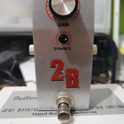 Fulltone 2B Boost with Limiter 2015 - Silver image 2