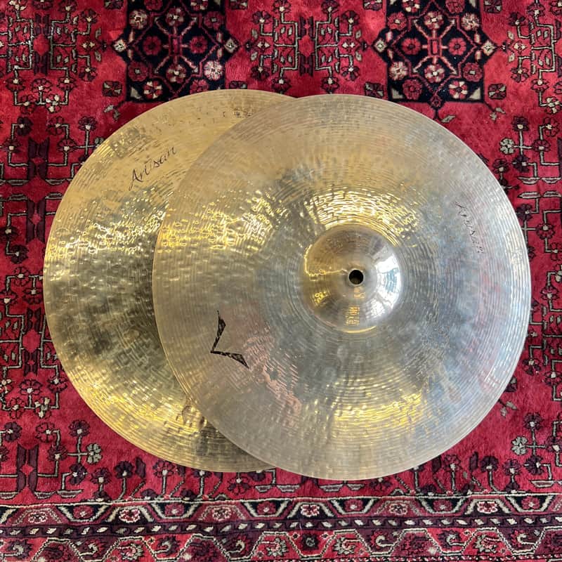 Sabian Artisan 15" Brilliant Hi Hats image 1