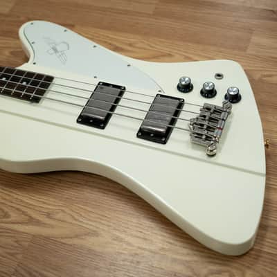 2010 Epiphone Thunderbird IV Limited Edition Custom Shop in Alpine White w/ Epiphone Case (Very Good) *Free Shipping* image 5