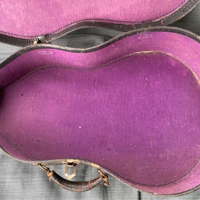 vintage Geib Challenge case for parlor guitar acoustic martin image 17