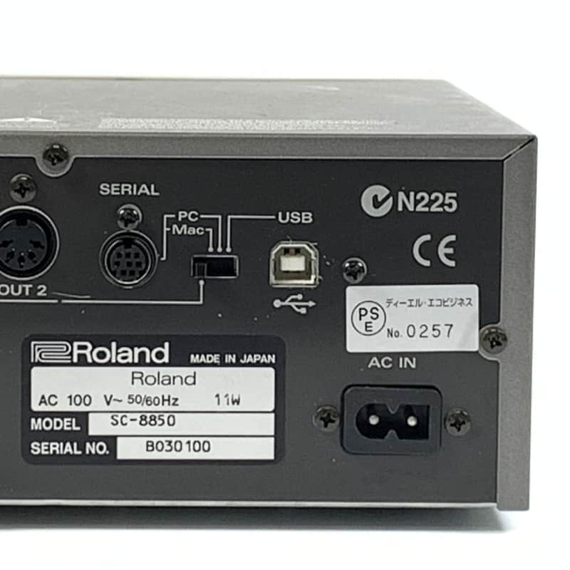 Roland SC-8850 Sound Canvas Expander MIDI USB TGHM | Reverb