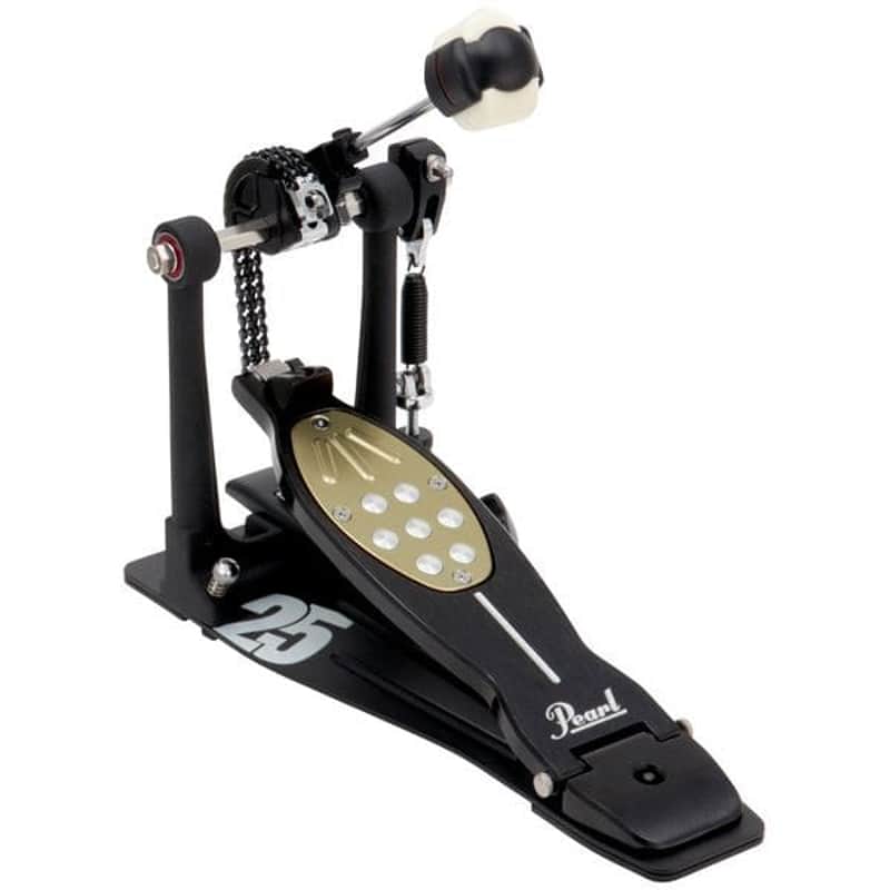 Pearl Eliminator Redline Chain Drive Single Pedal 25th Anniversary Black Edition P-2050C/B image 1