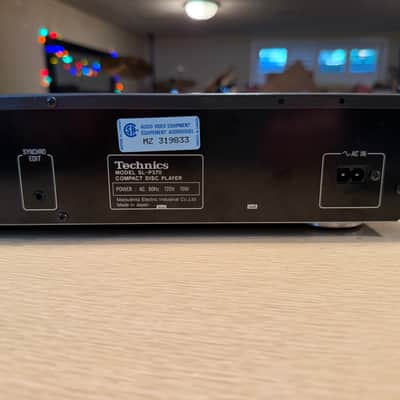 Technics SL-P370 CD Player MASH 4 DAC Tested Working 1990 Made in Japan V Rare🎶 image 13