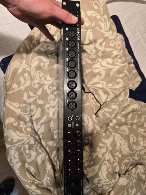 TASCAM US-1800 USB Audio Interface 2010s - Black image 1