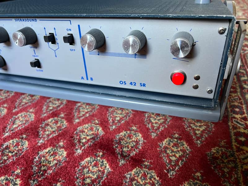 Farfisa OS 42 SR preamp, spring reverb & Sferasound - rare image 1