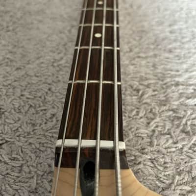 Fender FSR Jazz Bass 2011 MIM Special Edition Deluxe Natural Ash 4-String Guitar image 9