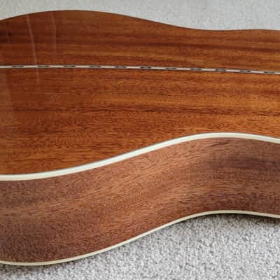 Fender PD-220E Dreadnought Acoustic Electric Guitar, Natural Finish, Hard Shell Case image 9