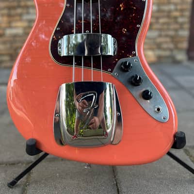 Hollowtone Coral Pink Jazz Bass image 11