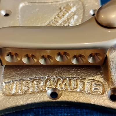 Mosrite Vibramute Vibrato Tremolo Gold image 2