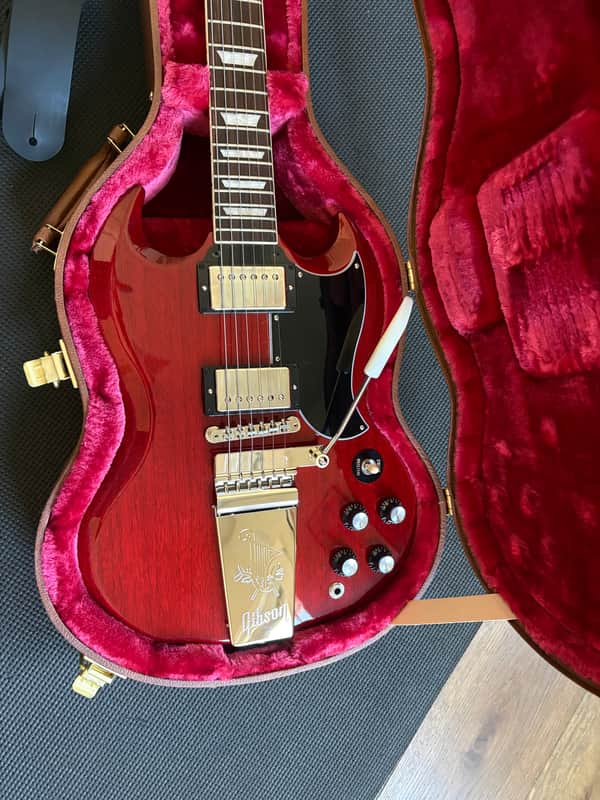 Gibson SG Standard '61 with Maestro Vibrola 2025- Vintage Cherry