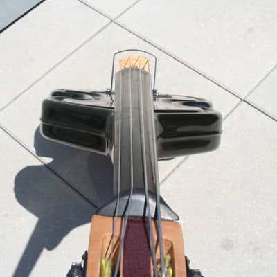 Ray Ramirez Baby Bass Early 2000s Mahogany Sunburst image 3