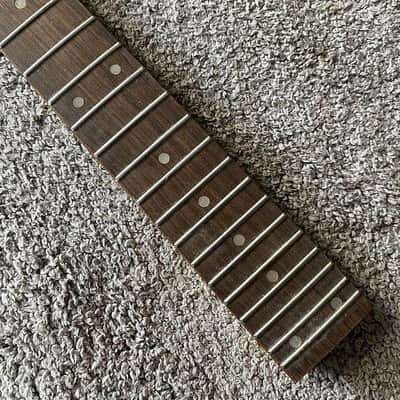 Left Handed Guitar Maple Wood Neck, 24 Frets Rosewood Fingerboard image 7