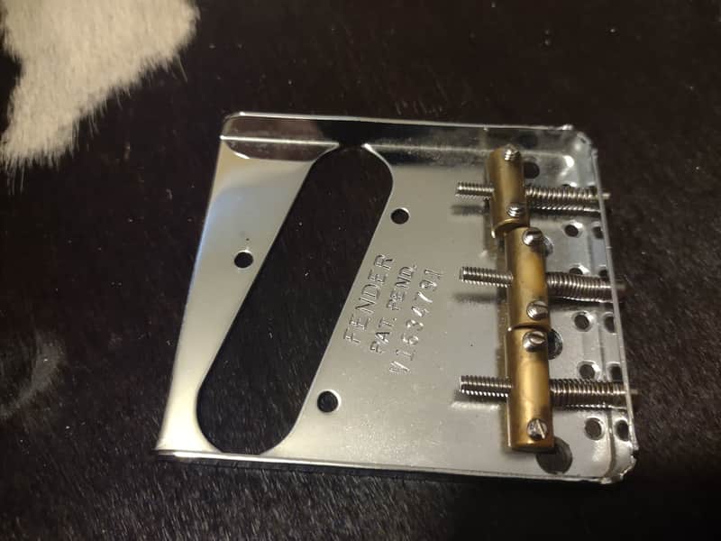 Fender Telecaster AVRI '52 Vintage Reissue Bridge w/Serial Number image 1