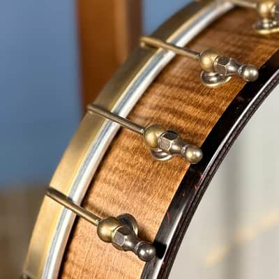 Ode Walnut Magician 5-String Openback Banjo 13" image 13