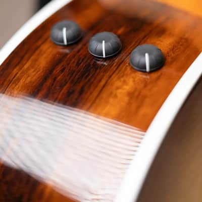 Taylor Sunset Blvd 214ce DLX Grand Auditorium Acoustic/Electric Guitar - Shaded Edge Burst with Hardshell Case - Factory Demo image 12