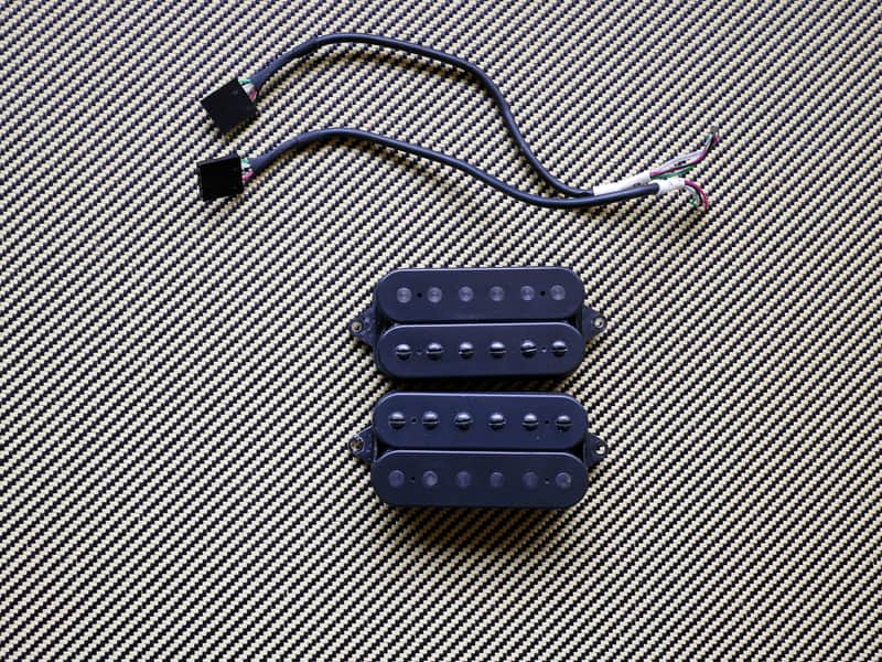 DiMarzio Sonic Ecstasy John Petrucci Signature Pickup Set Black Humbucker Bridge & Neck EBMM JP16 image 1