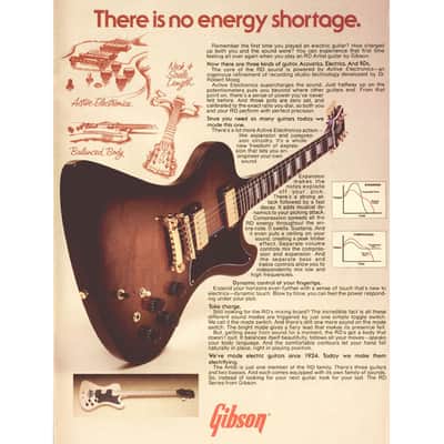 1980 Gibson ES-Artist Moog Active Circuit - Cherry Burst image 24