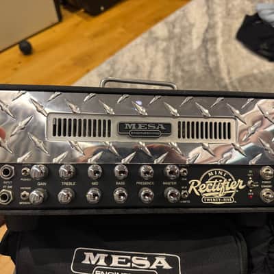 Mesa Boogie Mini Rectifier Twenty Five 25_papers_gigbag_230 V_ great condition image 3