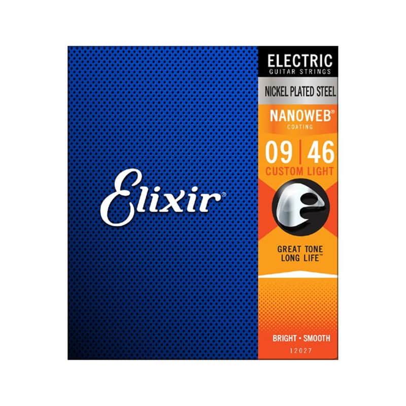 NEW Elixir Electric Nanoweb Custom Light - .009-.046 image 1