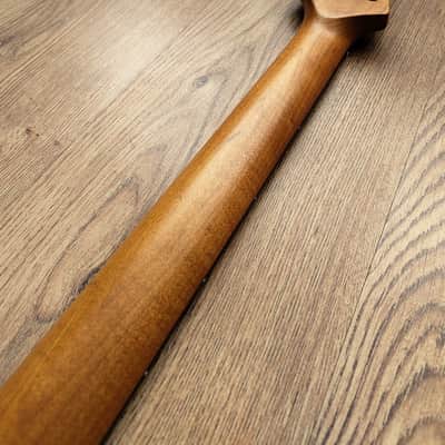 Stratocaster Compatible Roasted Maple and Rosewood Guitar Neck Nitro 22 fret image 2