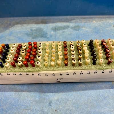 Bob Colosi Bone Bridge Pins, set of 6 image 1