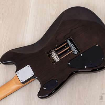 1991 Levinson Blade MG-2 Offset Electric Guitar Trans Black w/ Active EQ/Boost, Japan image 15