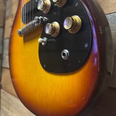 1960 Gibson Melody Maker Singlecut Tobacco Sunburst w/case image 3