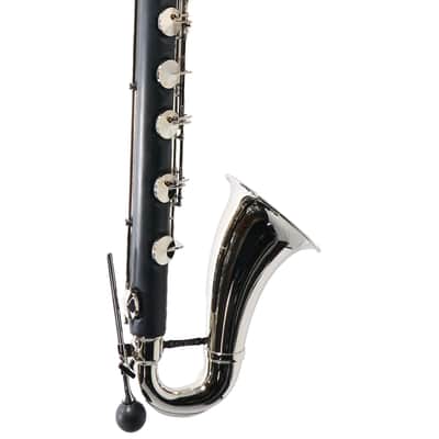 Backun 'Alpha' Intermediate Bass Clarinet with Nickel Plated Keys SN 24660 image 5