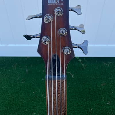 Ibanez SRF705BBF Portamento Fretless 5-String Bass | Bartolini + Piezo | Excellent image 3