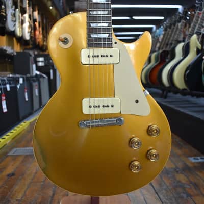 Gibson Custom 1954 Les Paul Goldtop Reissue Electric Guitar 2002 Double Gold VOS w/Hard Case image 1