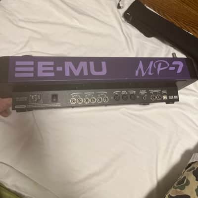 E-MU Systems MP-7 Command Station 128-Voice Synthesizer 2001 - Purple / Black image 7