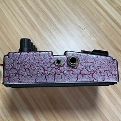 DOD FX69 Grunge Distortion Pedal • Vintage USA Made • Purple Crackle • Fully Working image 4