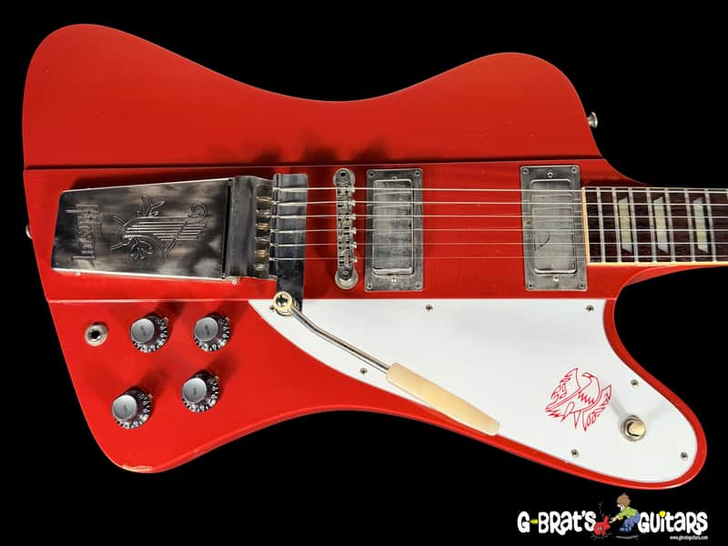 2024 Gibson Firebird V '63 Custom Shop Murphy Lab Ultra Light Aged ~ Ember Red