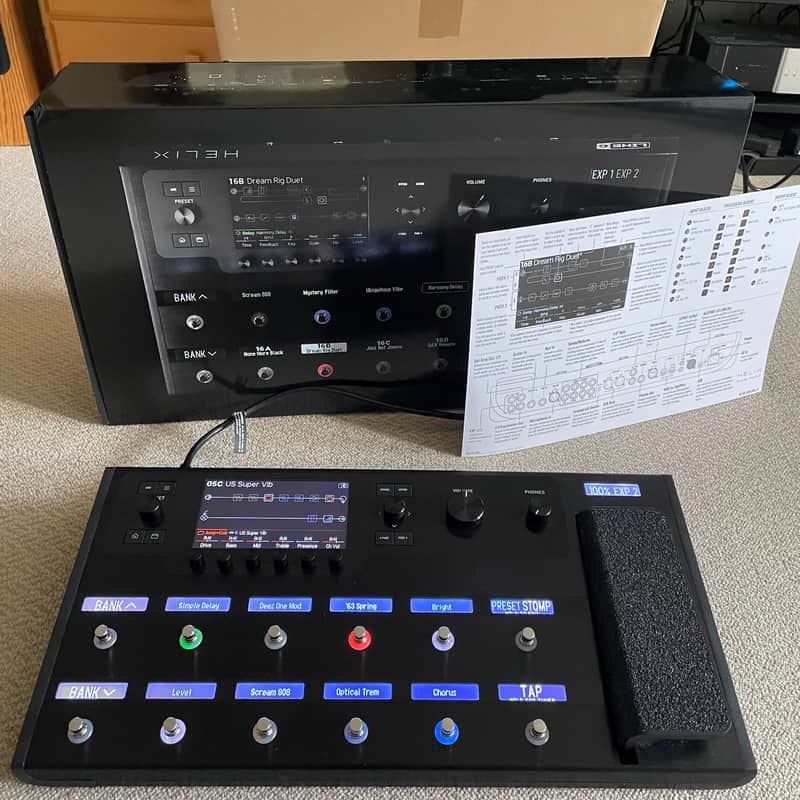 Line 6 Helix Floor 2015 - Present - Black image 1