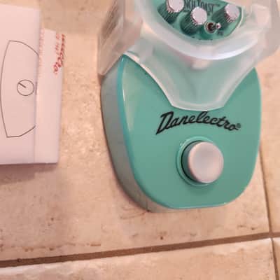 Danelectro French Toast DJ13! Octave Fuzz 2000s - Aqua image 9