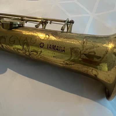 Vintage Yamaha YSS\-61 Purple Logo Soprano Saxophone, serial \#2048\. Early Japanese professional model with exceptional craftsmanship, warm tone, excellent intonation, and smooth action\. A highly collectible vintage Yamaha for players and collectors\. image 4