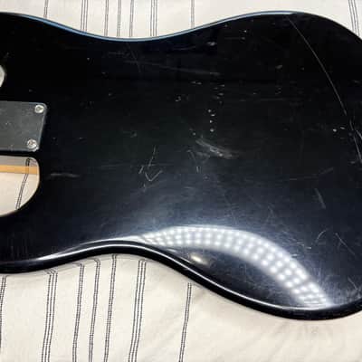 SQUIER SQ BULLET BASS MADE IN JAPAN 4 STRING BASS GUITAR 1980's image 8