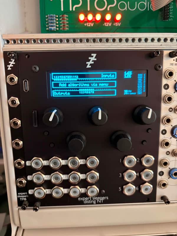 Expert Sleepers disting NT Eurorack Synth Module 2025 - Present - Black image 1