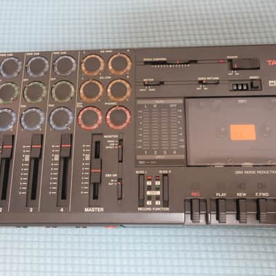 Vintage 1980s Tascam Porta Five 5 Ministudio Portable 4 Track Cassette Recorder Clean Comes with Power supply! image 5