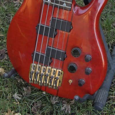 Peavey TL-6 Neck Thru  Red image 22