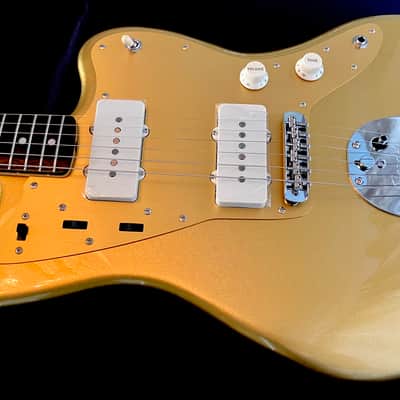 Fender FSR MIJ Made in Japan 2025 MH Matching Headstock Traditional 60s Jazzmaster - Mystic Aztec Gold image 8
